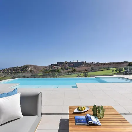 Villa Salobre Terraza Uno Luxury Retreat In Gran Canaria Private Outdoor Pool Bbq Facilities Shaded Outdoor Dining Area Salobre Golf *
