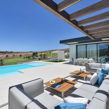 Villa Salobre Terraza Uno Luxury Retreat In Gran Canaria Private Outdoor Pool Bbq Facilities Shaded Outdoor Dining Area Salobre Golf Las Palmas de Gran Canaria