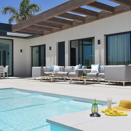 Salobre Terraza Uno Luxury Retreat In Gran Canaria Private Outdoor Pool Bbq Facilities Shaded Outdoor Dining Area Salobre Golf Villa *