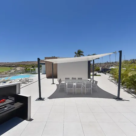Salobre Terraza Uno Luxury Retreat In Gran Canaria Private Outdoor Pool Bbq Facilities Shaded Outdoor Dining Area Salobre Golf *