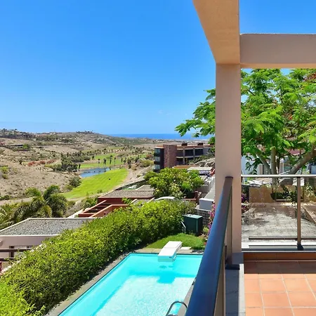 Villa Salobre Terraza Uno Luxury Retreat In Gran Canaria Private Outdoor Pool Bbq Facilities Shaded Outdoor Dining Area Salobre Golf Las Palmas de Gran Canaria