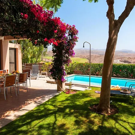 Salobre Terraza Uno Luxury Retreat In Gran Canaria Private Outdoor Pool Bbq Facilities Shaded Outdoor Dining Area Salobre Golf * Λας Πάλμας ντε Γκραν Κανάρια
